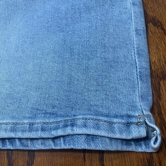 AnnieWear Women’s Drawstring Denim Medium Wash Shorts XL NWT - Picture 5 of 10